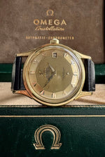 Charger l'image dans la galerie, MONTRE OMEGA CONSTELLATION TARTE PAN DE LUXE 18K VINTAGE
