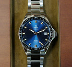 Charger l'image dans la galerie, Montre Yema Superman Automatique Blue Lagoon
